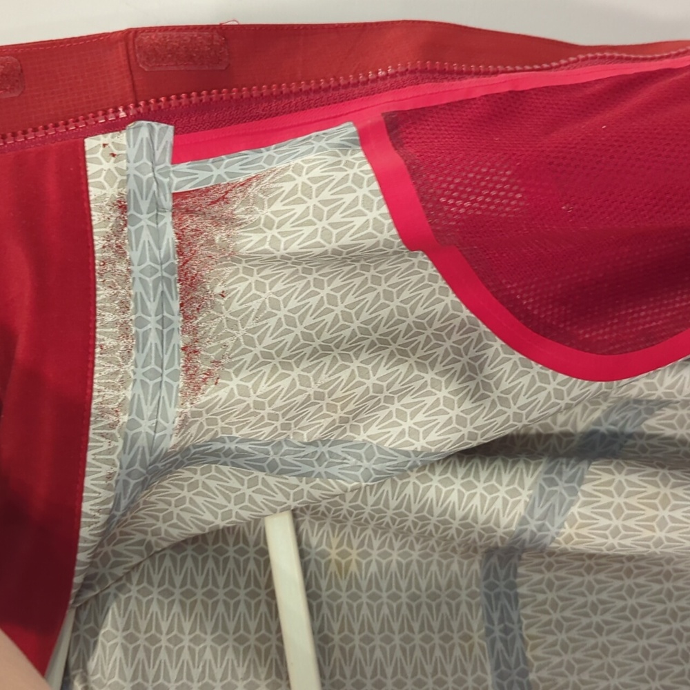 REI Men's Windbreaker Red size XL Hooded‎ image 5